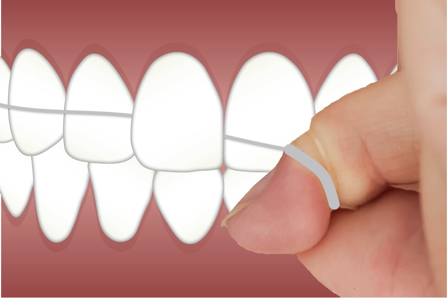 ¿Cómo usar el hilo dental correctamente?